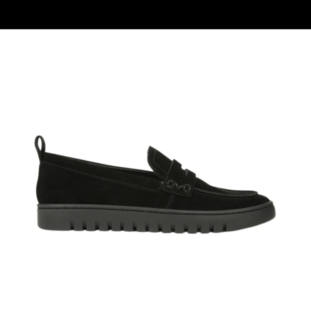 Vionic Women's Uptown Suede Loafer - Black - Picture 9 of 9